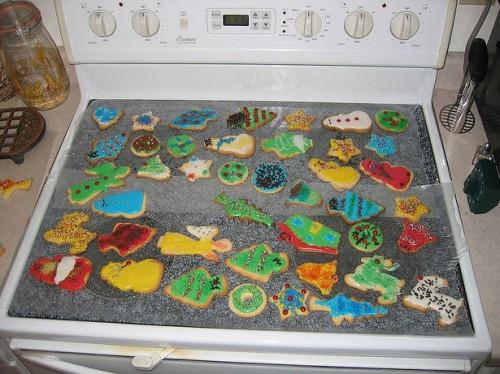 Fácil de Navidad cortados cookies