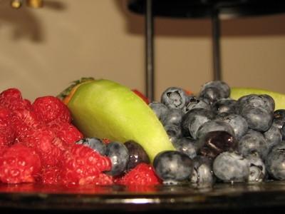 Cómo hacer una pantalla de la fruta fresca