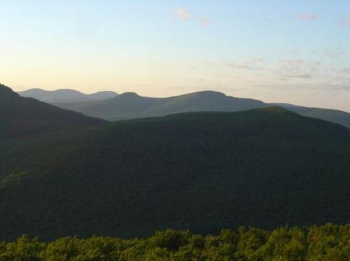 ¿Cuáles son las montañas de Catskill Al igual que en el verano?