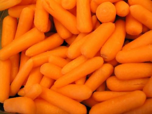 Forma de guardar zanahorias frescas