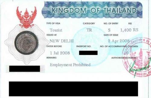 Los requisitos para una visa de turista en Tailandia
