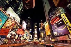 La historia de Times Square en Nueva York