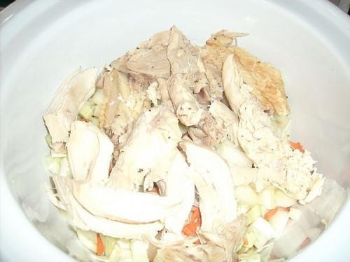 ¿Cómo hacer sopa de pollo de la col (Crock Pot)