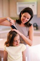 Casera Detangler cabello natural para los niños