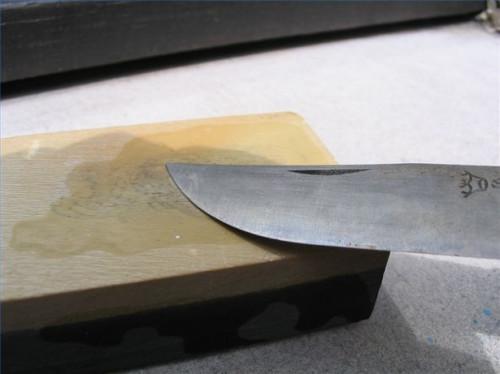 DIY cuchillo afilado