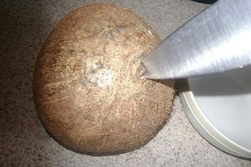Cómo leche al coco