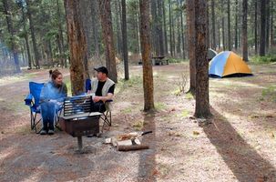 El acampar en Kanangra-Boyd Parque Nacional