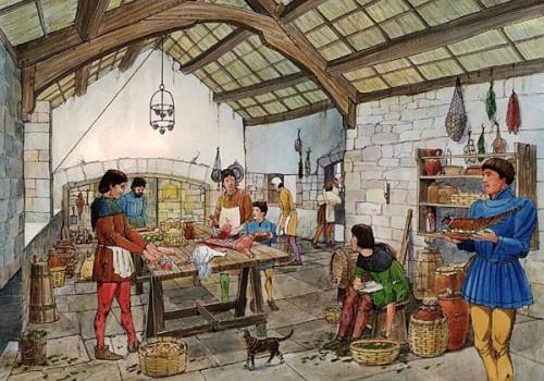 Cocina medieval para niños