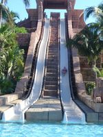 Orlando Area Vacation Resorts con un tobogán de agua